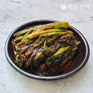 제철진미 국내산 재료로 맛깔나게 갓담근 돌산 갓김치 2kg