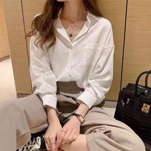 [엄지척]데일리 LK 여성셔츠 S015 블라우스 롱셔츠 루즈핏 단_19651654_667501