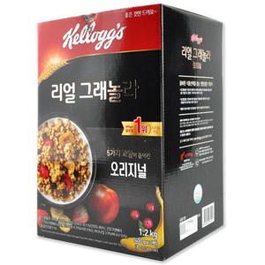 [해핑] 코스트코 켈로그 리얼 그래놀라 오리지널 1.2kg (400g x 3팩)