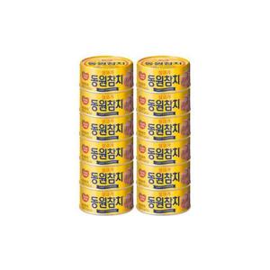 동원 라이트 스탠다드 살코기 참치 150g 12개