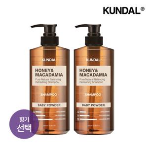 쿤달 허니 앤 마카다미아 네이처 샴푸 500ml x2개 향 20종 택1