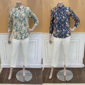BCBG M백화점 화몽블라우스 꽃무늬블라우스 B5B3B402