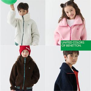 [텐텐][베네통 키즈 정품](12차) 바시티  부클 자켓