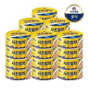 [사조 대림]살코기참치(안심따개) 85g x24개