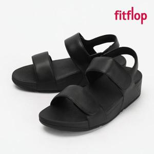 핏플랍 샌들 루루 어드저스터블 레더 백 스트랩 여성 블랙 FV8-090