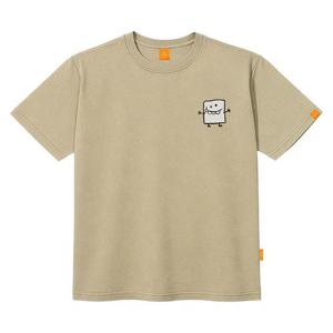 엘라모 큐티멜로우 반팔 티셔츠 남녀공용 빅사이즈 S~4XL