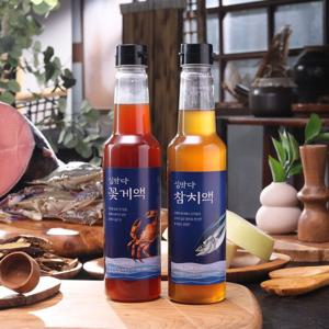 김선영조리기능장의 심밧다 꽃게액 670gx2병 + 참치액 650gx2병