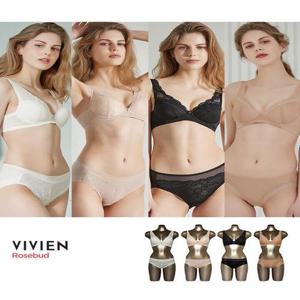 [비비안]비비안 로즈버드 풀커버 심리스 브라팬티세트 4+4+4