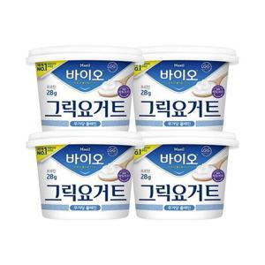 [매일유업]바이오 그릭요거트 무가당 플레인 400g 4개