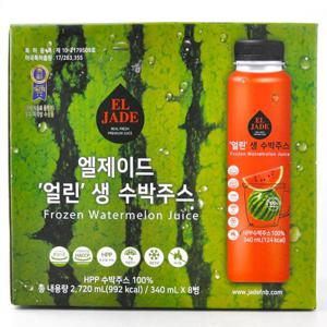 [코스트코] 엘제이드 얼린 생 수박주스 2720ml (340ml x 8병) 100% 수박 땡모반