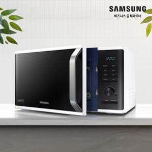 [10% 추가 쿠폰] [무료배송]삼성 세라믹 전자레인지 23L MS23C3535AW 다이얼식 전자렌지 [소상공인제품]