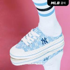 [택가79,000원][공식] 공용 플레이볼 뮬 모노그램 (PLAYBALL MULE MONOGRAM) (L.Bl) 3AMUM212N-50BLL