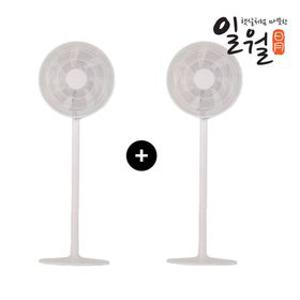 일월 선풍기 팬큘레이터형 16인치 Q804T 타이머 스탠드형 높이조절 공장 사무실 1+1
