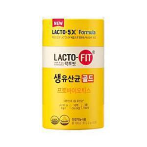 락토핏 골드 유산균 프로바이오틱스 6개 300포 300일분