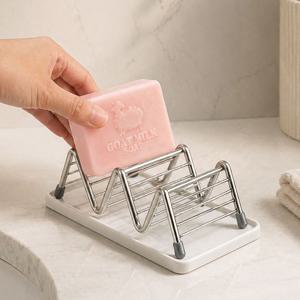 물빠짐 스텐 비누받침대 거치대 홀더 케이스