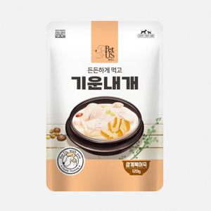 강아지죽 강아지습식간식 기운내개 삼계북어죽 120g