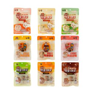 신제품 잇츠타임 황태쿠키 / 오븐베이크 / 한입안주 80g, 9종 말랑한간식 노즈워크용