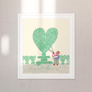 액자 Love in the Air  / 아나 테랄