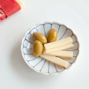 데이지 원형접시 소 세트 4P MADE IN JAPAN