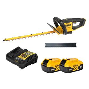 DCMHT564P2 충전 전정기 20V MAX 5.0Ah 배터리 2개 558mm 양날 헤지