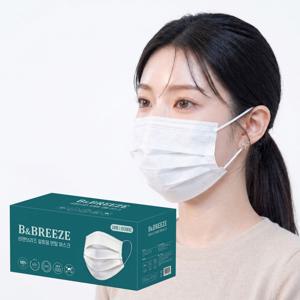 국내생산 3중구조 MB필터 마스크 50매X4박스 화이트
