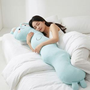 귀여운 캐릭터 냉감 바디필로우 3colors 안고자는 시원한 인형 쿨링 롱쿠션