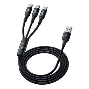 3in1 올 C타입 동시 고속충전 케이블 S07AC 1.5m