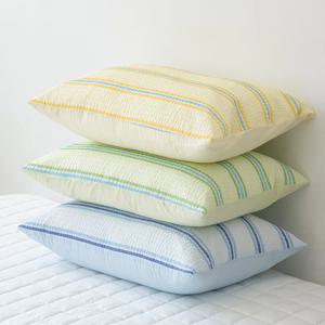 캔디 스트라이프 순면 시어서커 여름 베개커버 3color