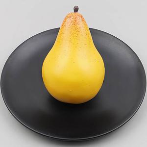 무게감 서양배 모형 옐로우 11.5cm 과일모형 WR
