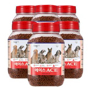 도그랑 에이스 ACE PET 2kg x 6통 12kg 고급성견용 강아지 사료