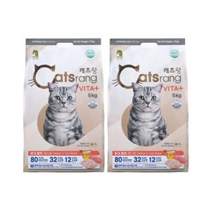 캐츠랑 전연령 비타플러스 5kg x 2포 10kg 고양이사료