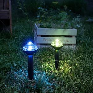 마오 태양광 RGB 다이아몬드 조명 유해동물퇴치기 초음파 2P