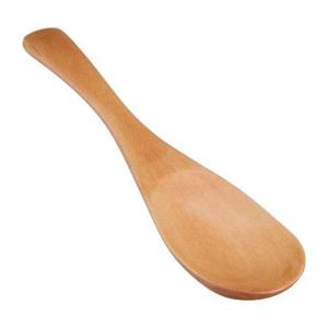 [해외] 오크 나무 우동 스푼 국물 수저 볶음밥 숟가락 50665