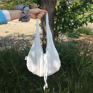 2color 포그 리플 호보백 도트 주름 에코백 크로스백