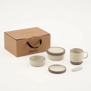 포슬착착 도자기 공기 대접 1인 6P 혼밥 선물세트