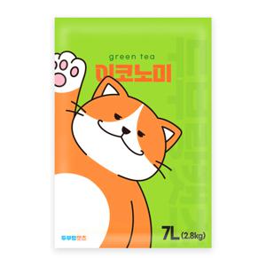 두부랑캣츠 고양이모래 이코노미 녹차 2.8kg x 6개
