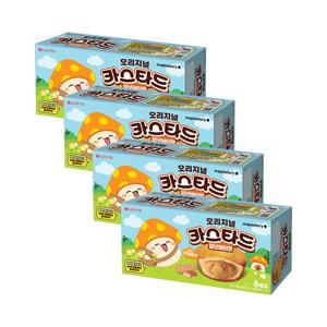 메이플스토리 X 카스타드 피넛버터맛 138g x4개
