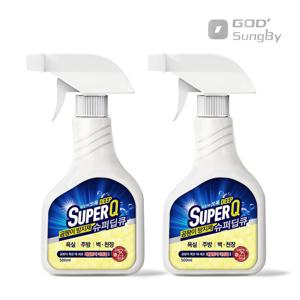 슈퍼딥큐 1+1 뿌리는 곰팡이방지제 500ml+500ml 욕실 타일 벽지 창틀 베란다