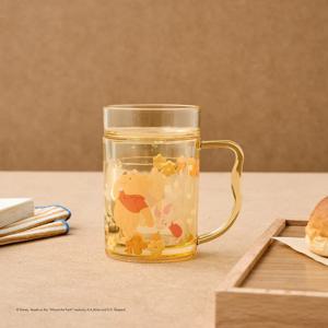 디즈니 푸 핸들워터텀블러 245ML 옐로우