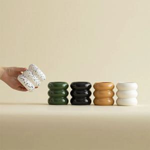 [해외] 1+1 북유럽 도자기 수저통 수저꽂이 다용도 연필꽂이 브러쉬 꽂이 8colors
