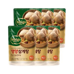 비비고 영양 삼계탕 800g*6개