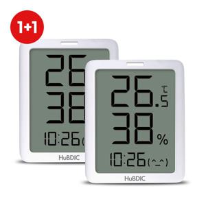 1+1 디지털 시계 온도 습도 초정밀 온습도계 HT-7 PRO