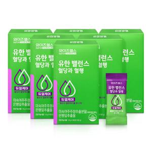 와이즈헬스 유한밸런스 혈당과혈행 (90포) x 6개 혈당케어 (6개월분)