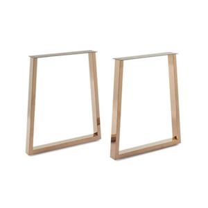 높이68cm 4인이상 식탁 테이블용 로즈골드 스텐 다리 프레임(2P) 철물 DIY
