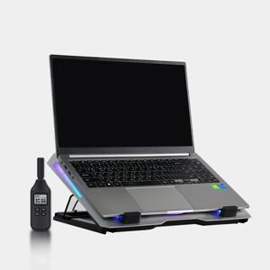 콜드마스터 NC25 알루미늄 쿨링패드 게이밍 RGB 노트북 쿨러 거치대