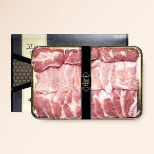 한돈 특수부위 채반 선물세트 900g