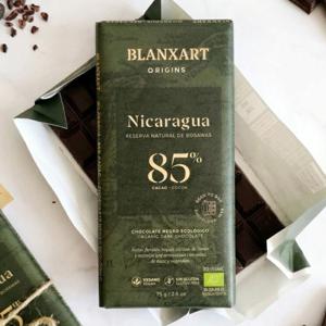 블랑사르트 유기농 다크초콜릿 85% 빈투바초콜릿 75g