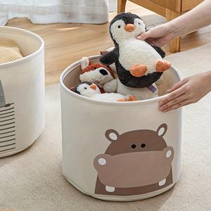 TEMU 접이식 세탁 바구니 대용량 장난감 보관 바구니 가정 거실용, 가정용 두꺼운 보관 버킷 내구성 좋은 접이식 디자인 쌓을 수 있는 정리함 거실 발코니 침실 다용도 잡화 분류 보관 용기
