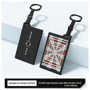TEMU Tesla 모델 Y/3/X/S용 슬림 실리콘 키보드 커버 - 스크래치 방지 보호 케이스, 안전 클립 포함, Model 3/Y/S/X/Cybertruck 추가 기능과 호환 | 튼튼하고 가벼운 데일리 필수품