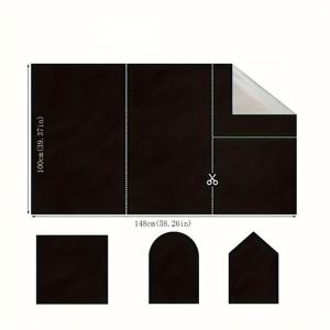 TEMU 휴대용 암막 커튼, 100% 빛 차단, 드릴 없이 간편하게 부착, 자가 접착식 잠금 장치 특징, 창문에 적합, 조절 용이, 가정, 사무실 또는 여행에 적합